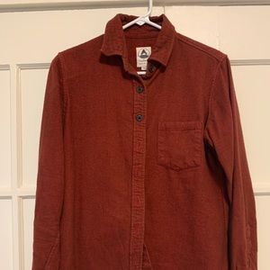 Tradelands Red Flannel Button Down